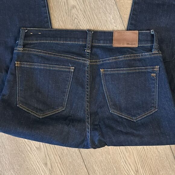 MADEWELL THE SKINNY SKINNY DARK WASH JEANS CLASSIC COMFORT NO DISTRESSING SZ 28 - Picture 10 of 10